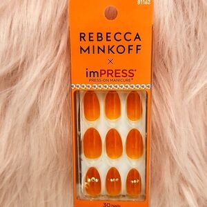 Brand New KISS IMPRESS X REBECCA MINOFF False Nails-M
